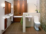 Pretty and Elegant Bathroom Designs Ideas With Half Walls