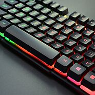 Rii RK100+ Ultra slim Gaming Keyboard