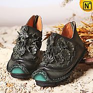 Ladies Handmade Ankle Boots CW350150 - cwmalls.com