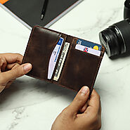 Minimalist Card Holder Wallet - FOXHACKLE