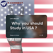 F Connect Visa World Study In USA