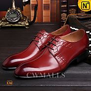 CWMALLS® Lace-up Leather Derby Shoes CW716007