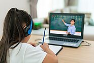 Vnaya is providing online tutoring for kids