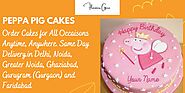 Buy Now! Colourful Peppa Pig Chocolate Cake in Delhi Ncr