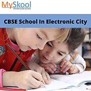 CBSE Schools In Electronic City