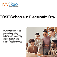 ICSE School in Electronic City