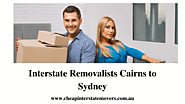 Movers Cairns to Sydney | Removalists From Cairns to Sydney