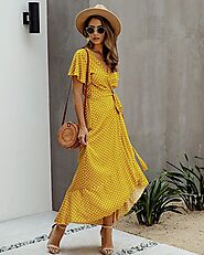 fotos de vestidos de verano para mujer 2021 | vestidos de verano largos elegantes 2021