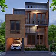 ▷ desain rumah minimalis 2 lantai 6x12 dan biayanya | Info | Gambar Desain Arsitek