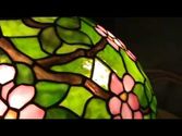 how to make a stained glass lamp - tiffany apple blossom