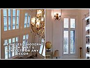 Plantation Shutters For Large Window | Goodwood Shutters