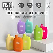 Flum Pebble Disposable Device 5% 6000 Puffs 5pk | IEWholesale.online
