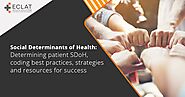 Social Determinants of Health: Determining patient SDoH, coding best practices, strategies and resources for success