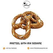 Best Pretzel with Mix Sesame | Order Now