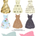 Sweetly Scrapped: Printable Vintage Inspired Dresses