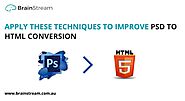 Apply These Techniques For Improving Psd To Html Conversion