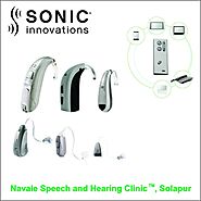 Sonic Innovations Hearing Aid By Navale Speech & Hearing Clinic- Hearingequipments