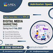Website at https://www.apexlearning.pk/courses/digital-media-marketing/