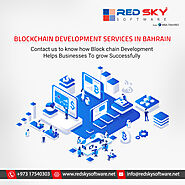 Block Chain Development Services in Bahrain | Redsky Software