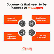 Documents need to be included in RPL Report