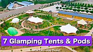 7 Glamping Tents and Pods in a Farmstay Resort