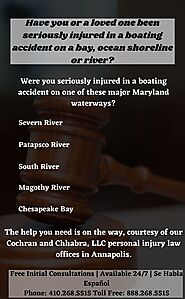 Contact Boating Accident Lawyers Annapolis - CCC Law