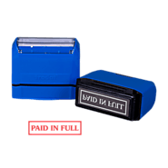 Shop for Self Inking Paid In Full Stamps at 23% Discount from Stamp Vala