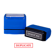 Duplicate Stock Stamps - High Quality Company Rubber Stamps at Affordable Price