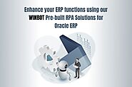 WINBOT Pre-built RPA Solution for Oracle ERP | by Winfo1 Solutions | Medium