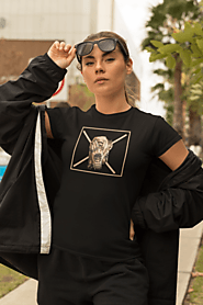 Badfit Fingers Women Black T Shirt