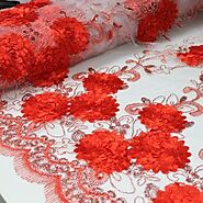 Shop 3d lace fabric Online at Affordable Prices.