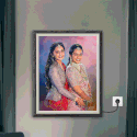 Buy Glow arts painting in Hyderabad,Personalised portraits in Hyderabad