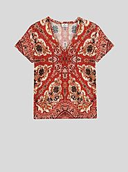 Paisley Pattern T-Shirts & Shirts - rosenthal's boutique