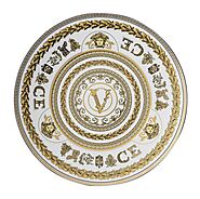 Get Versace Virtus Gala White Service Plate