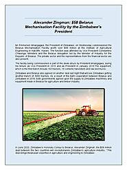 Alexander Zingman : Mechanisation Facility by the Zimbabwe’s President Commissions | PDF | Zimbabwe | Agriculture