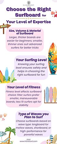 Choose the Right Surfboard for Your Level