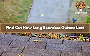 Find Out How Long Seamless Gutters in Peoria Last | ROOF TIGER