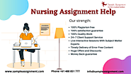 Nursing Assignment Help from Experts