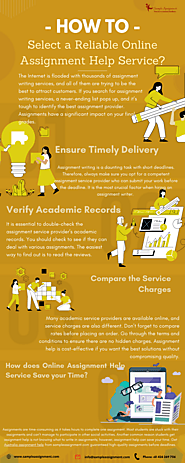 How to Select a Reliable Online Assignment Help Service?