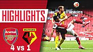 WATCH Full Highlight - Arsenal 4 vs 1 Watford FC - All goals