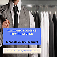 wedding dresses dry cleaning