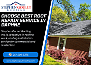 Roof Installation Services By Stephen Goulet Roofing