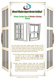 How To Save Money With Window Glazing Repairing