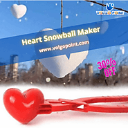 Heart Snowball Maker Clip