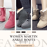 women Martin ankle boots