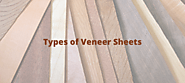 Types of Veneer Sheets
