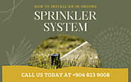 How to Install an In-Ground Sprinkler System