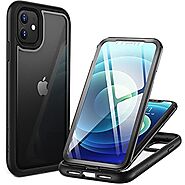 YOUMAKER Design for iPhone 11 Case, Built-in Screen Protector Full Body Rugged Heavy Duty Protection Slim Fit Clear i...