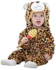 Buy TASLAR Unisex Baby Infant Kids Costume Flannel Jumpsuit Panda Style Cosplay Clothes Bunting Outfits Snowsuit Hood...
