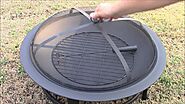 Mainstays 30 inch round fire pit/Walmart